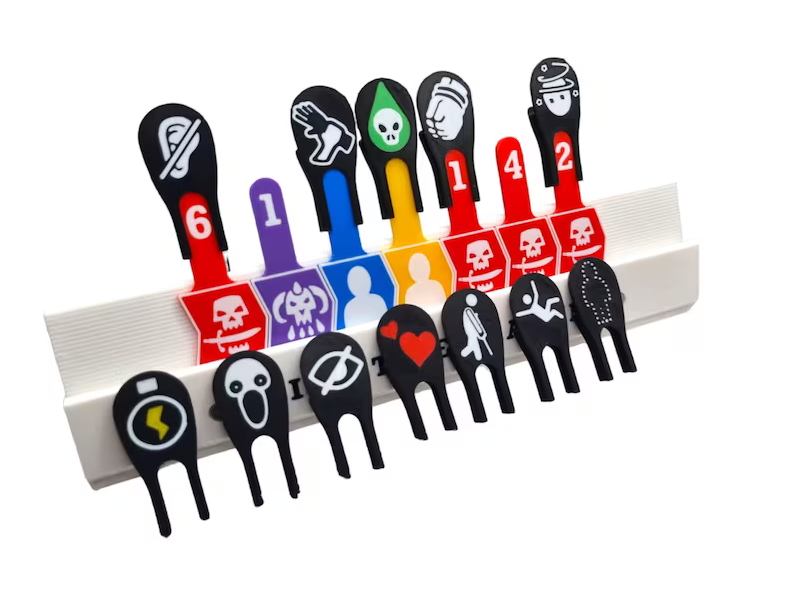 Initiative tracker for RPG boardgames | Optional add-ons
