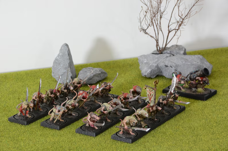 WARHAMMER | Round/oval to square movement tray