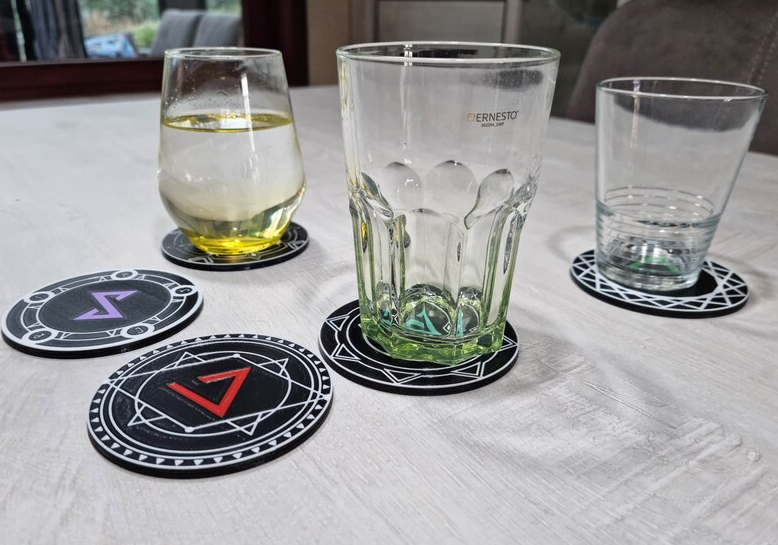 The Witcher Insignia Coasters | Set van 5