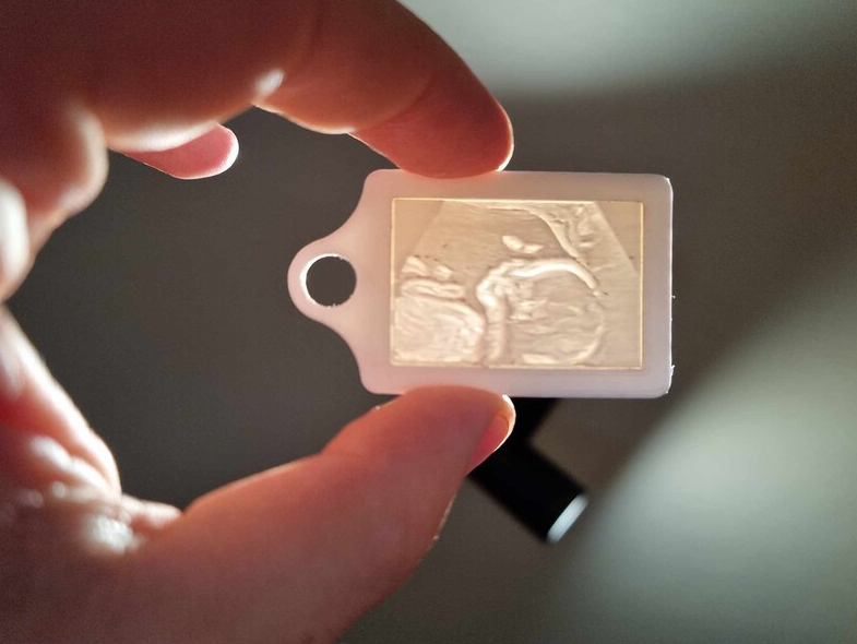 Lithophane sleutelhanger