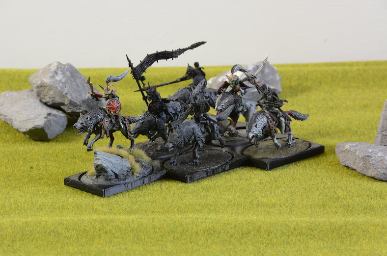 WARHAMMER | Round/oval to square movement tray