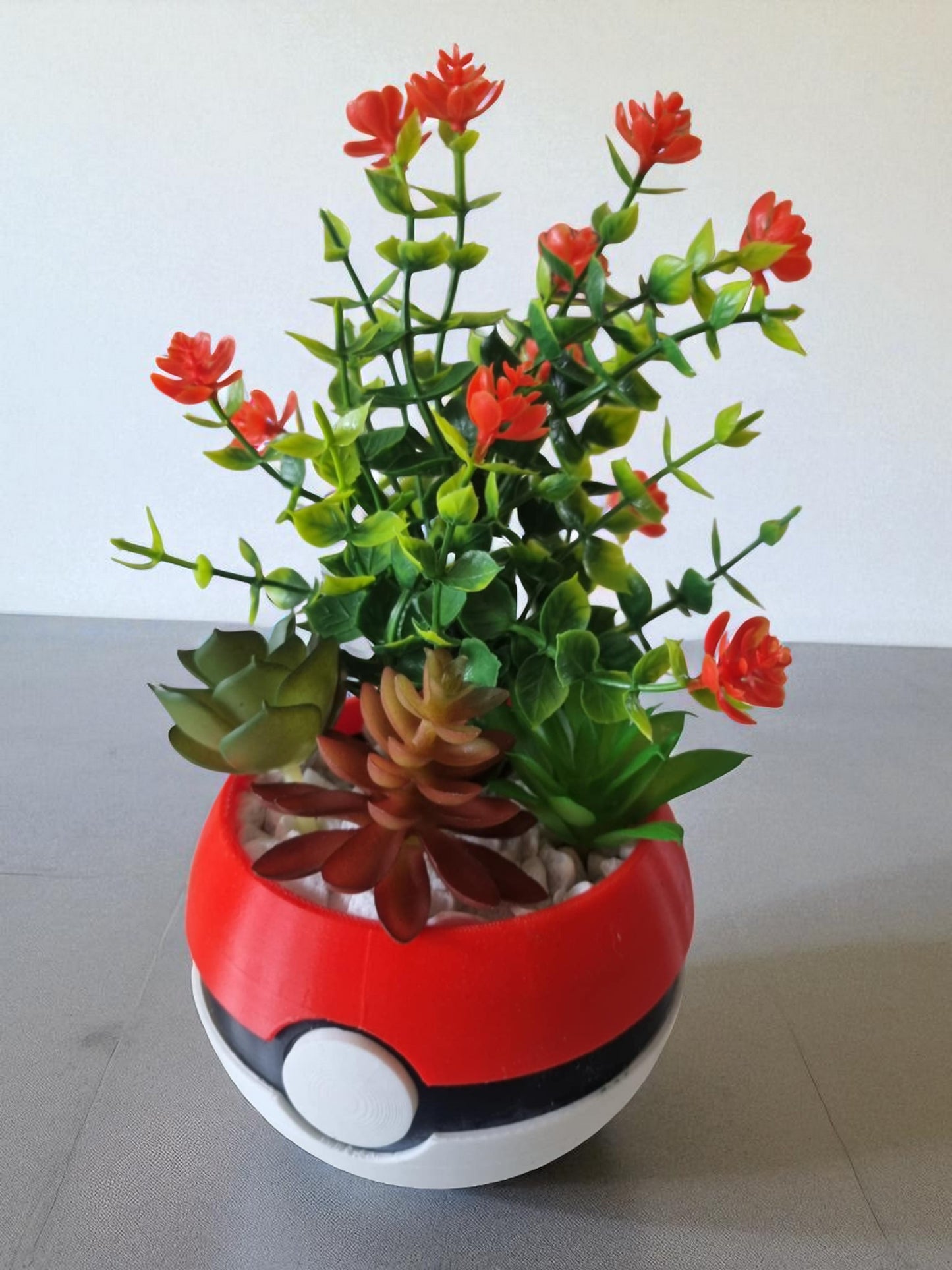 Poké-bloempotjes | Met kunstmatige plantjes