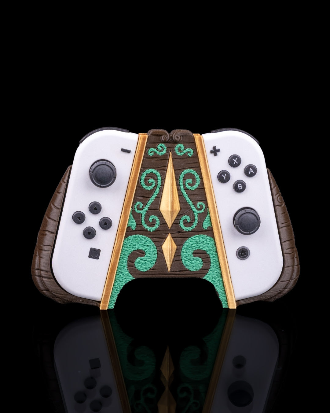 Mossy Shrine | Nintendo Switch Console-, en Controllerhouder