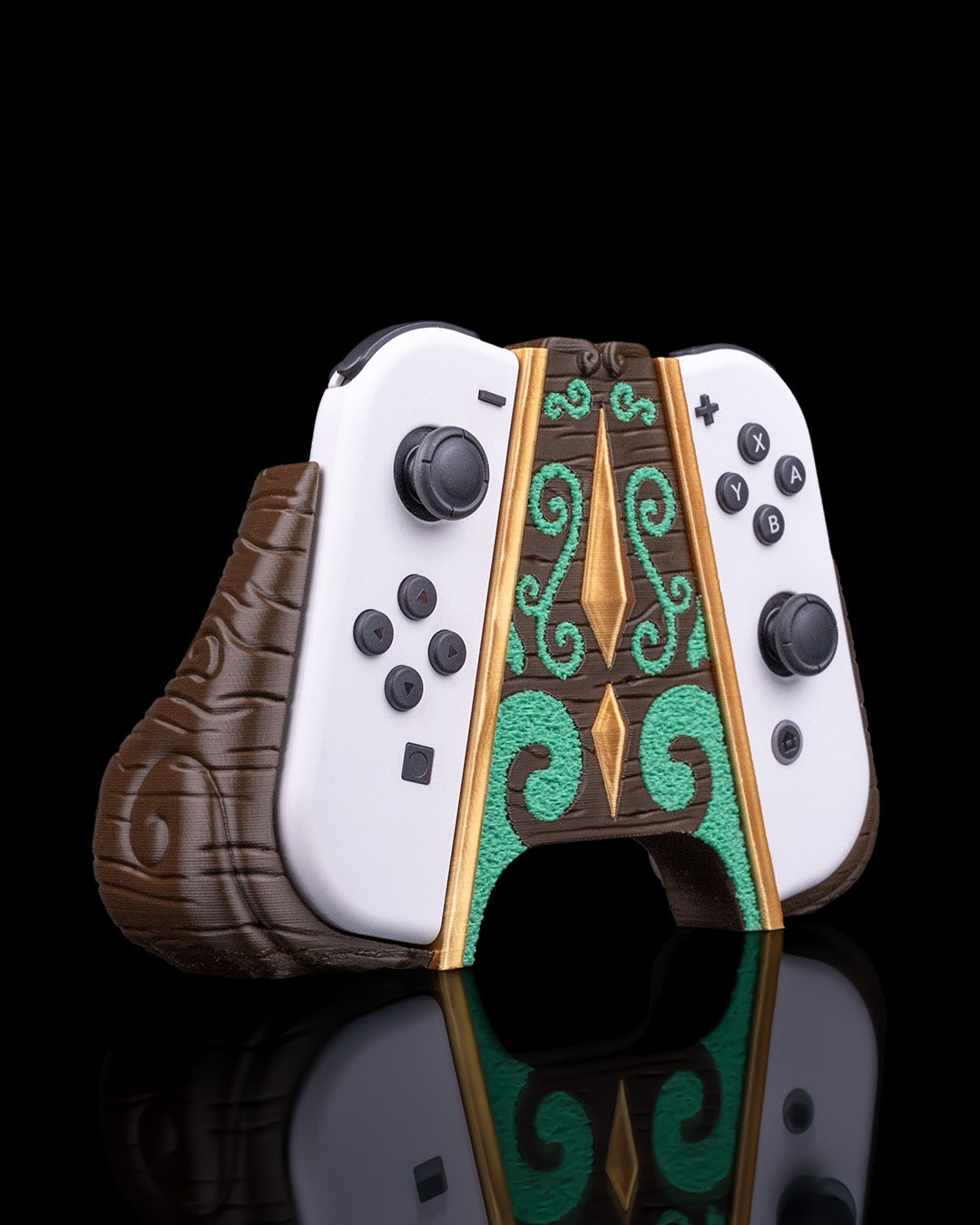Mossy Shrine | Nintendo Switch Console-, en Controllerhouder