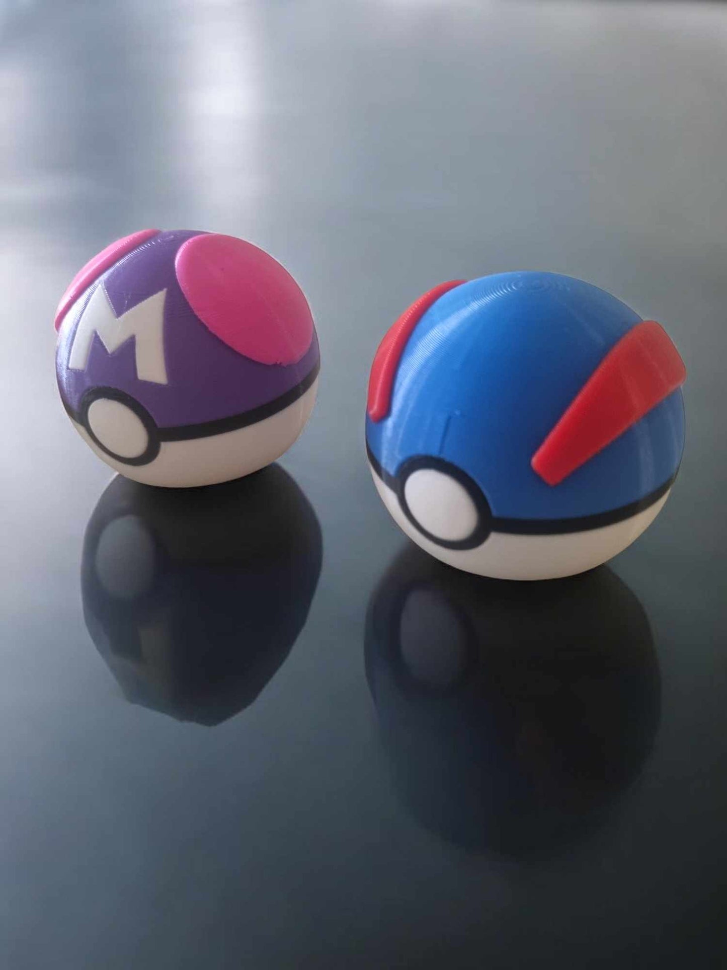 Pokéballs | Optioneel met verlichting | Set van 4