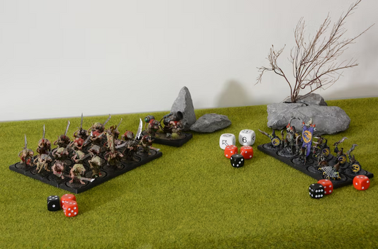 WARHAMMER | Round/oval to square movement tray