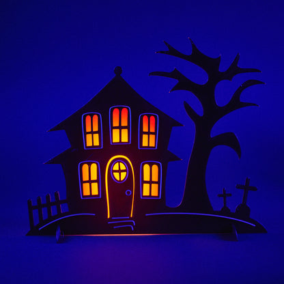 Spooky houses | Halloween licht decoraties