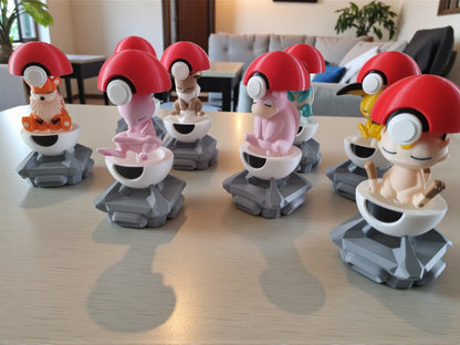 Sleeping Pokémon In Pokeball