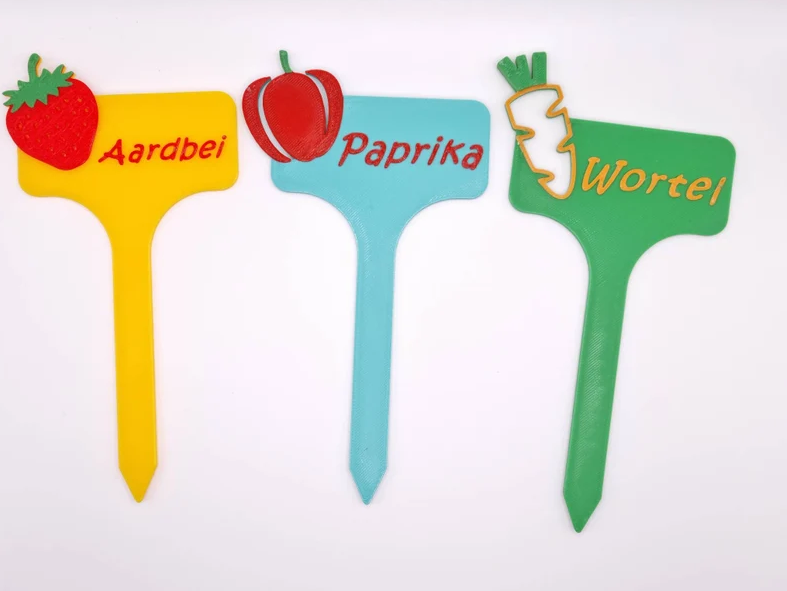 Moestuin labels | Set van 6