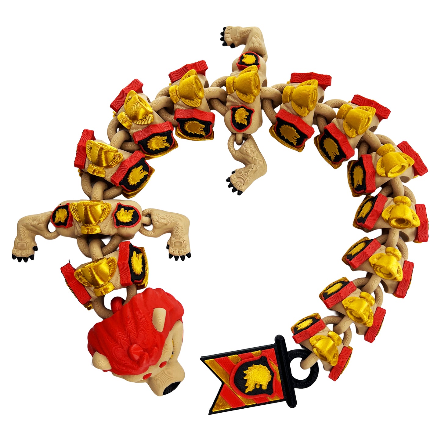 Professor Lion Dragon | Articulated Dragon