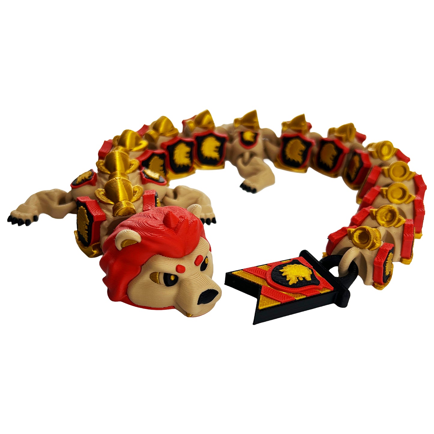 Professor Lion Dragon | Articulated Dragon