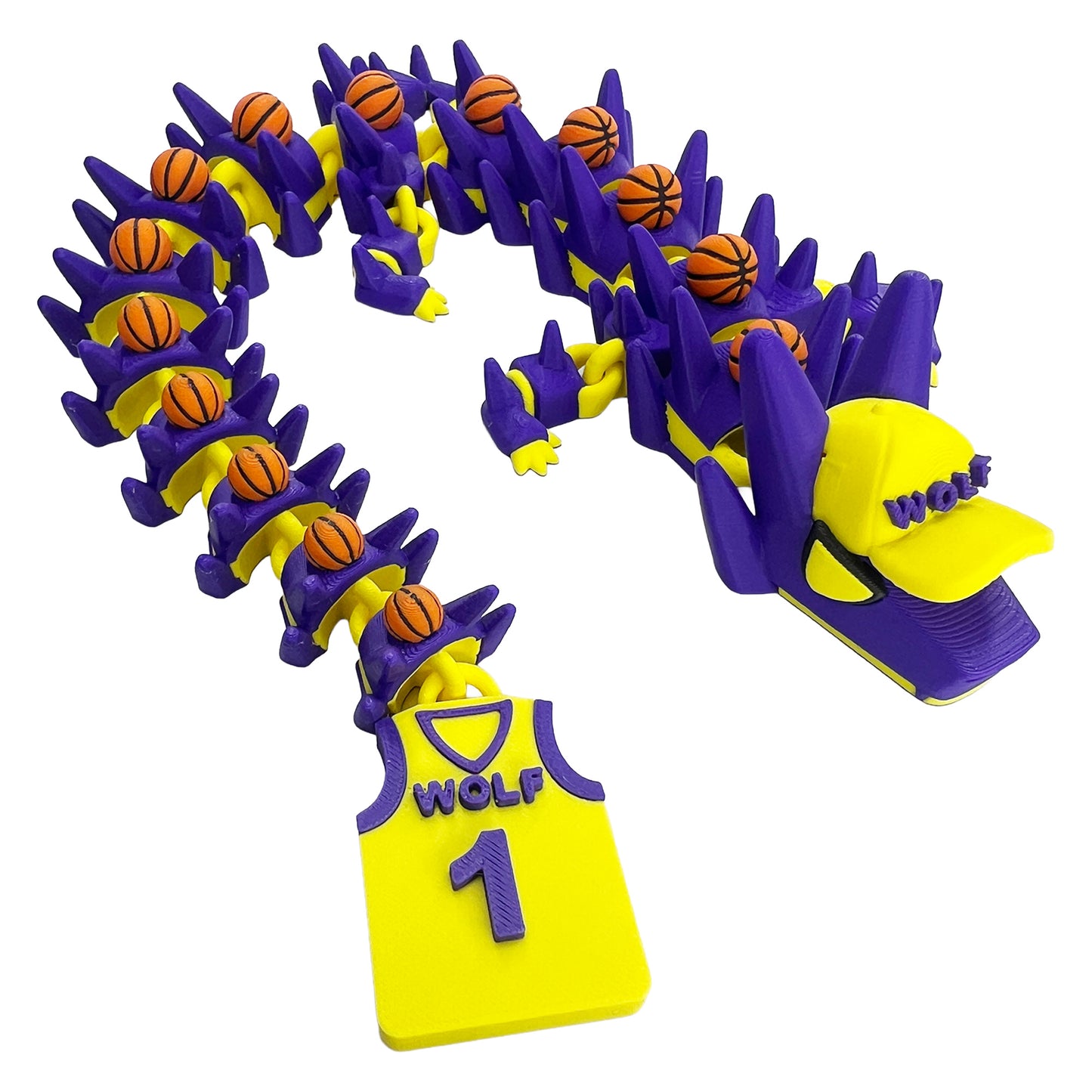 Basketball Dragon | Articulated Dragon
