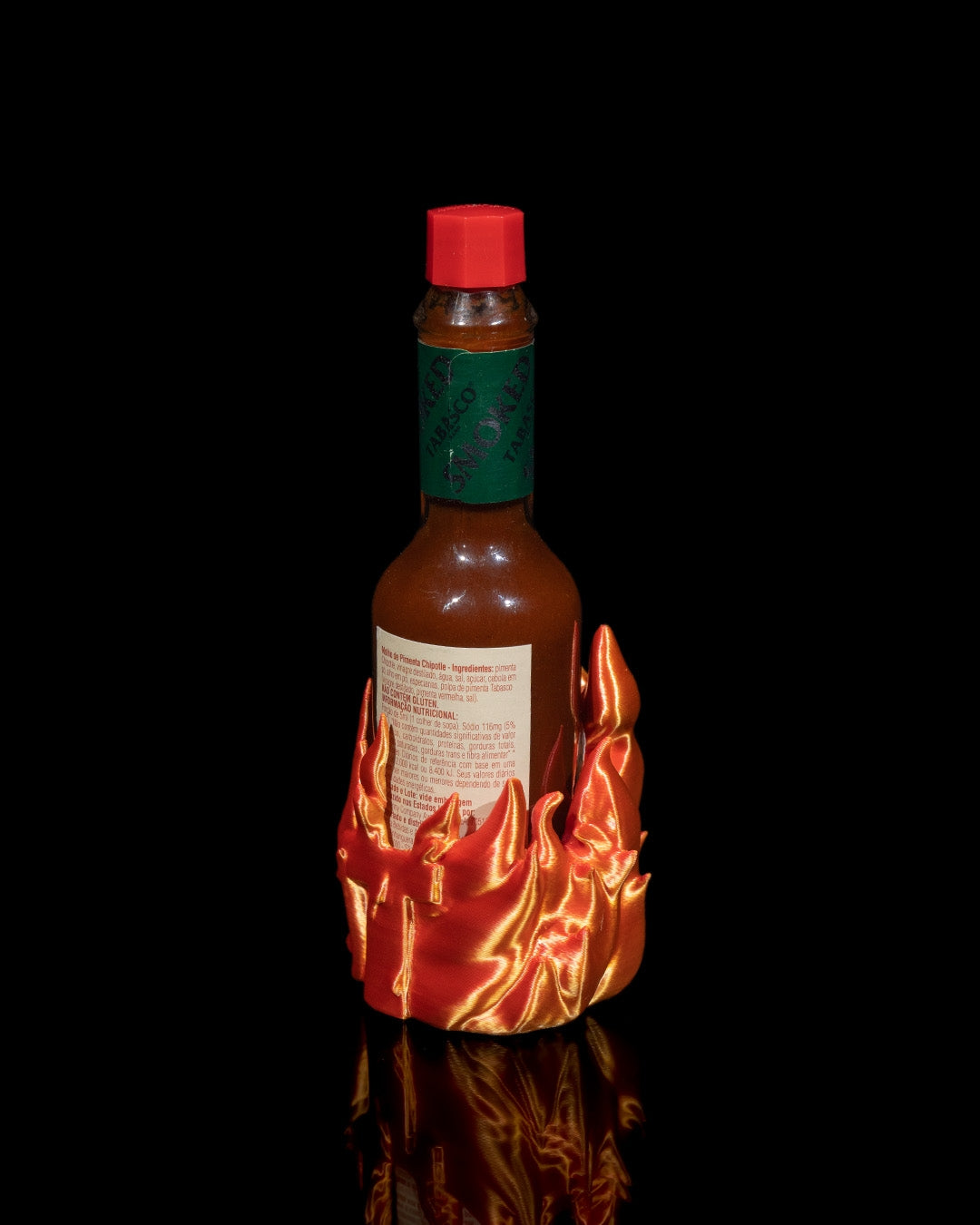 Caution! HOT! | Tabasco houder