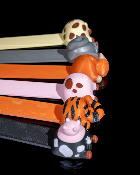 Schattige dieren-bladwijzers | Set van 6 stuks