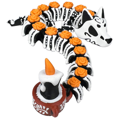 Day Of The Dead Dragon | Articulated Dragon