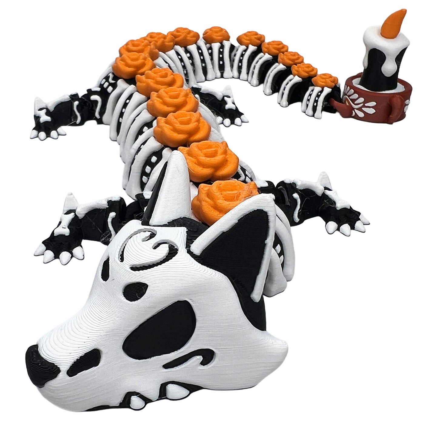 Day Of The Dead Dragon | Articulated Dragon