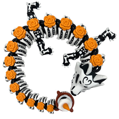 Day Of The Dead Dragon | Articulated Dragon