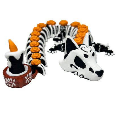 Day Of The Dead Dragon | Articulated Dragon