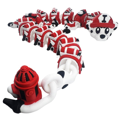 Dalmatian Firefighter | Articulated Dragon