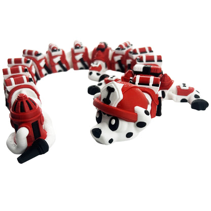 Dalmatian Firefighter | Articulated Dragon