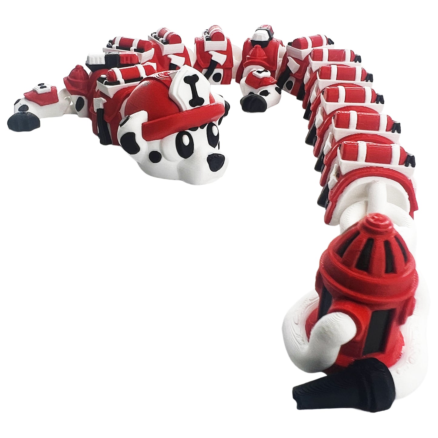 Dalmatian Firefighter | Articulated Dragon