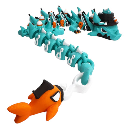 Fishing Dragon | Articulated Dragon
