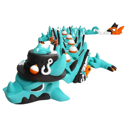 Fishing Dragon | Articulated Dragon