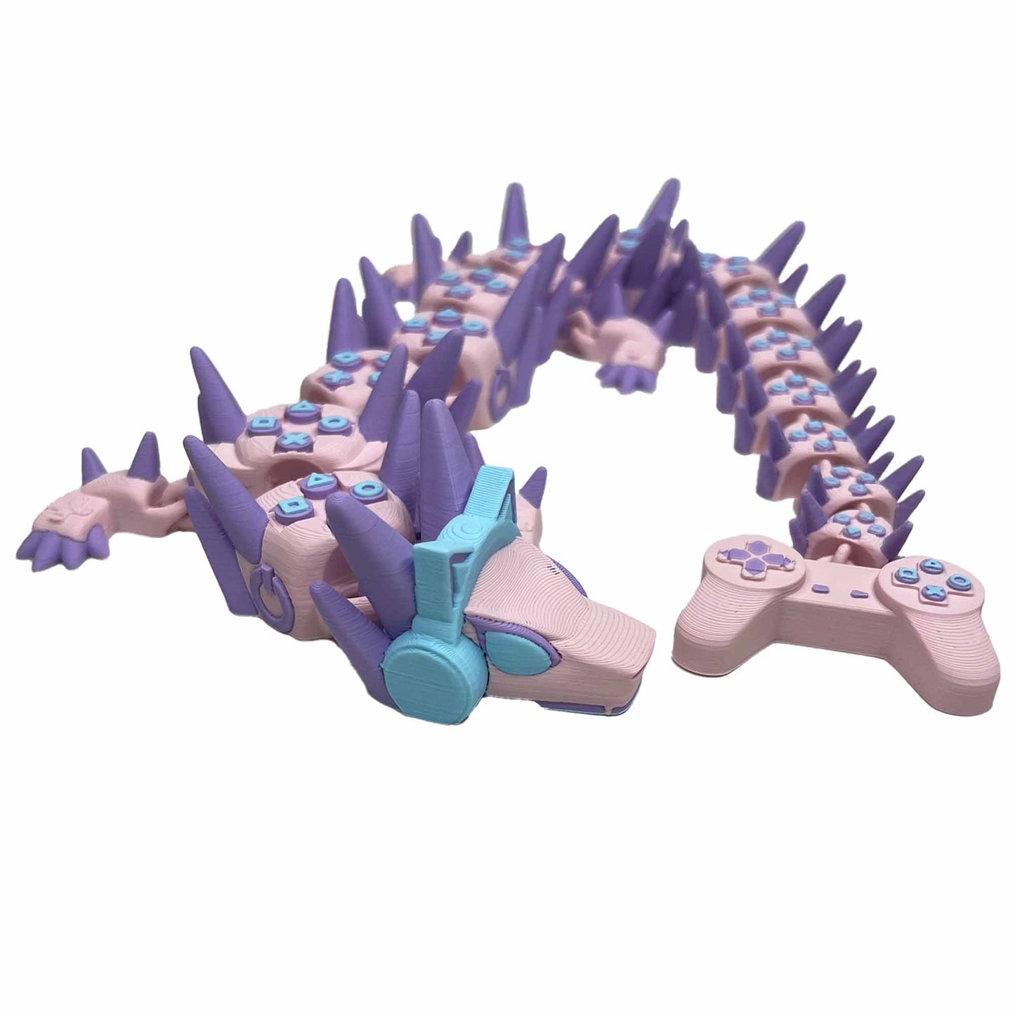 Gamer Girl Dragon | Articulated Dragon
