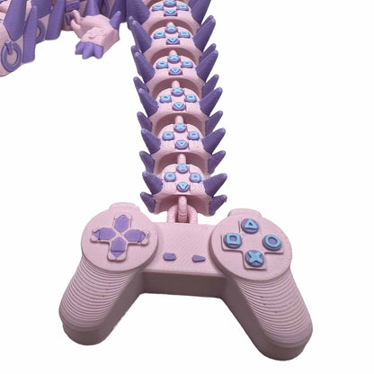 Gamer Girl Dragon | Articulated Dragon