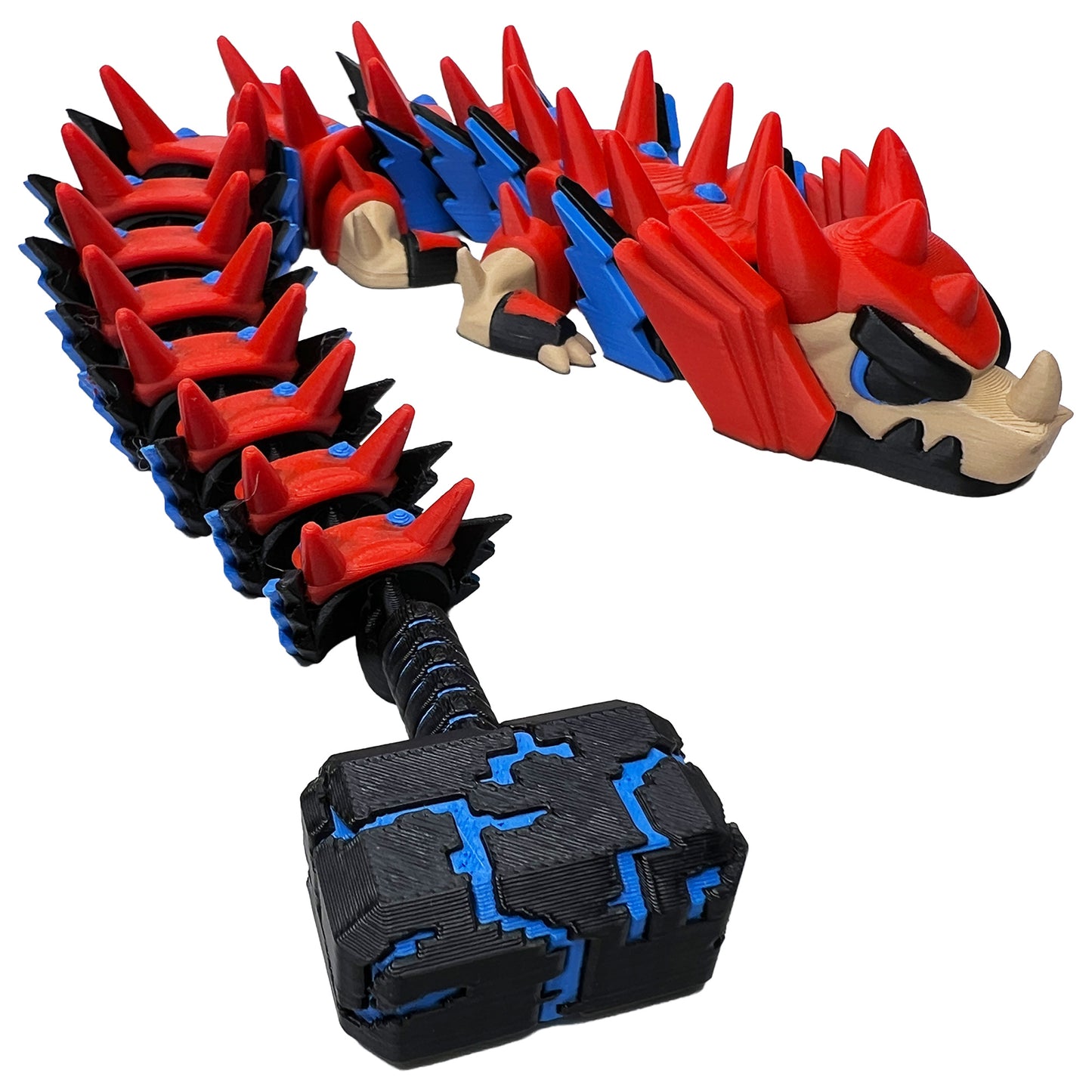 Hammer Dragon | Articulated Dragon