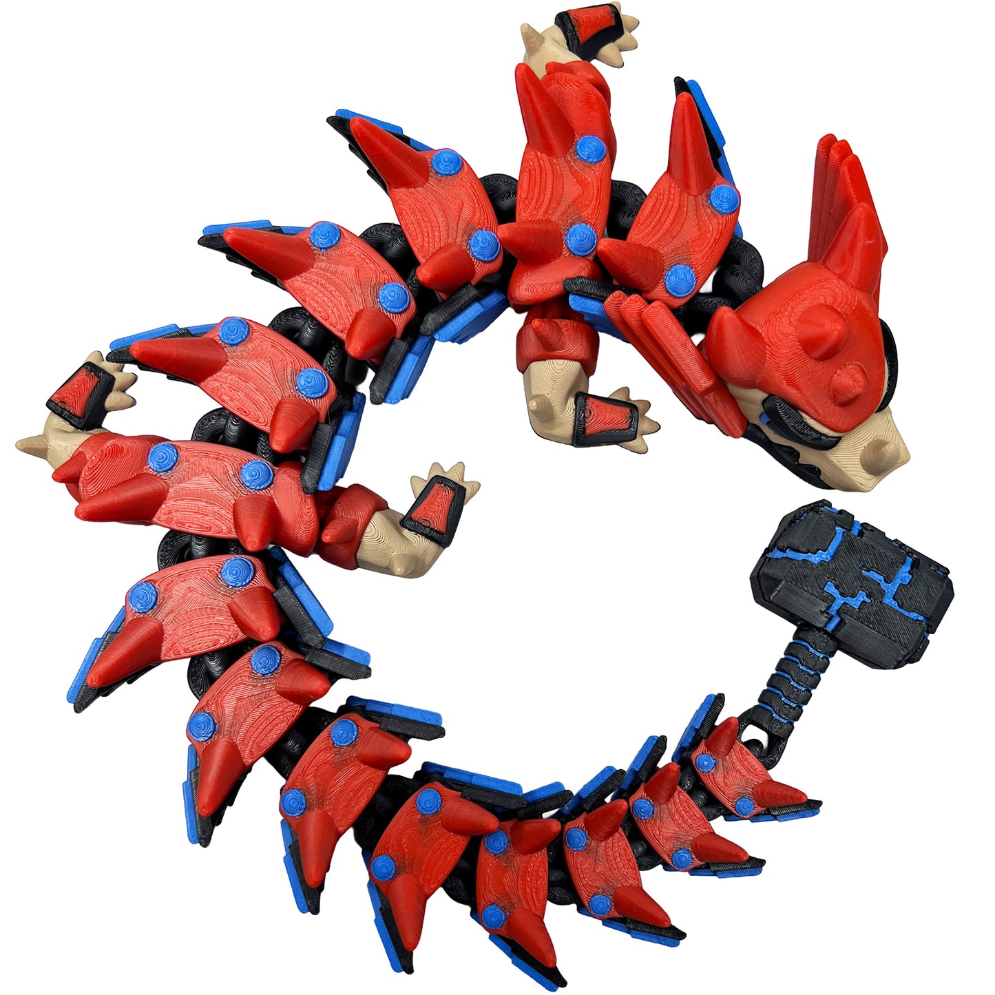 Hammer Dragon | Articulated Dragon