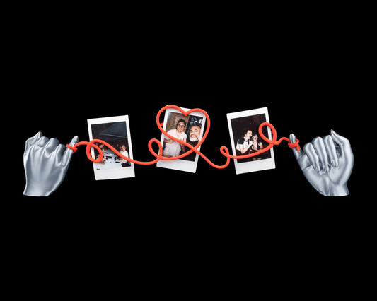 Heartstring Fotohouder