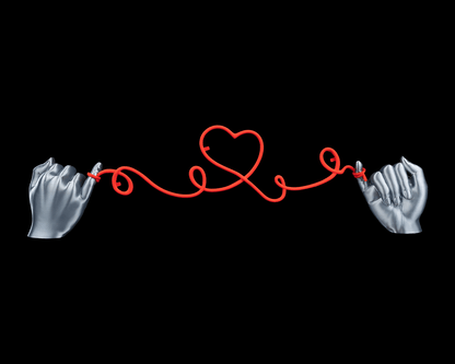 Heartstring Fotohouder