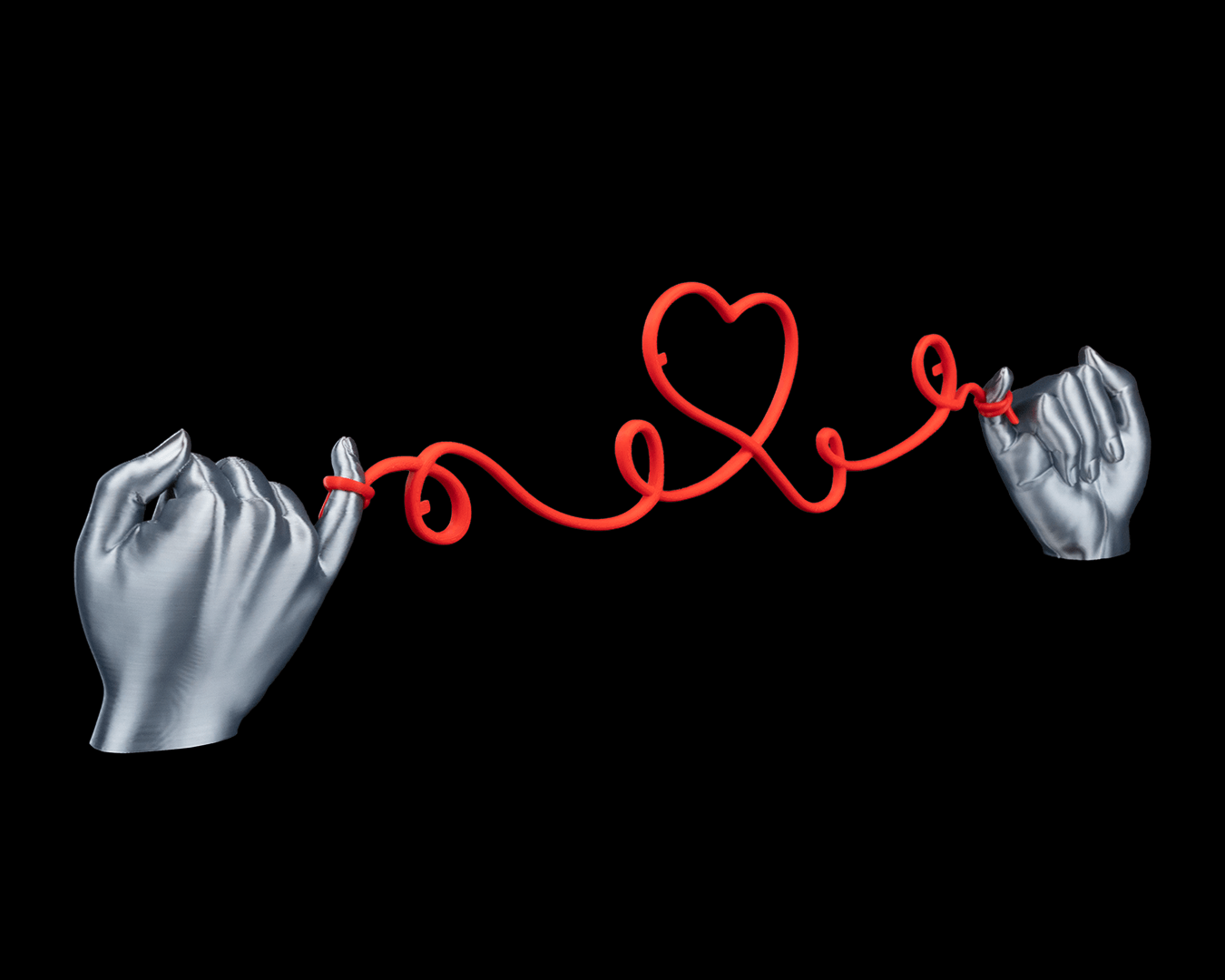Heartstring Fotohouder