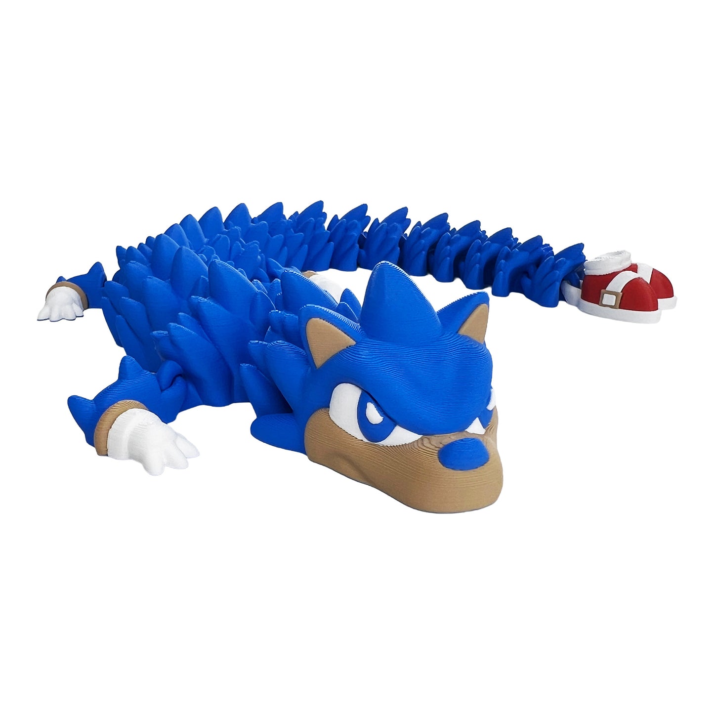 Hedgehog Blue | Articulated Dragon