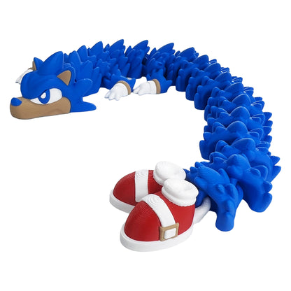 Hedgehog Blue | Articulated Dragon