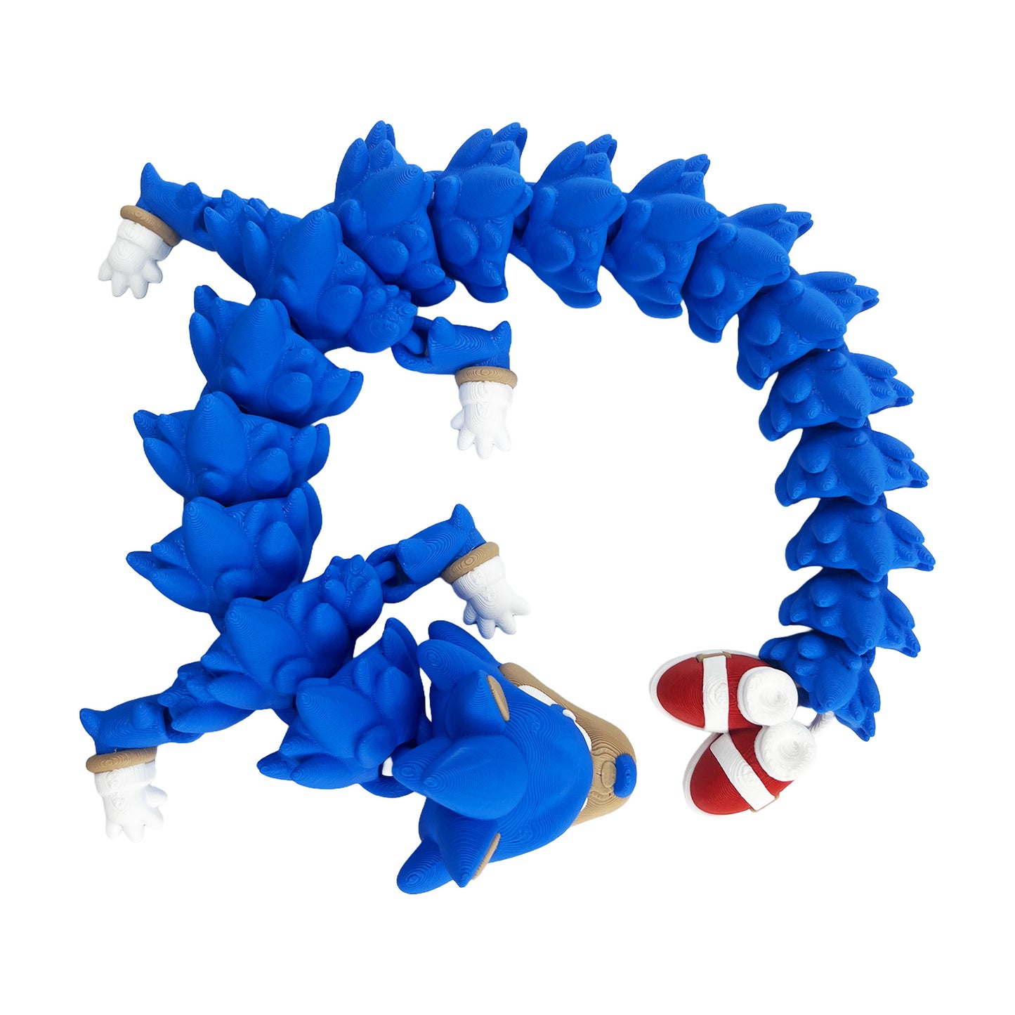 Hedgehog Blue | Articulated Dragon