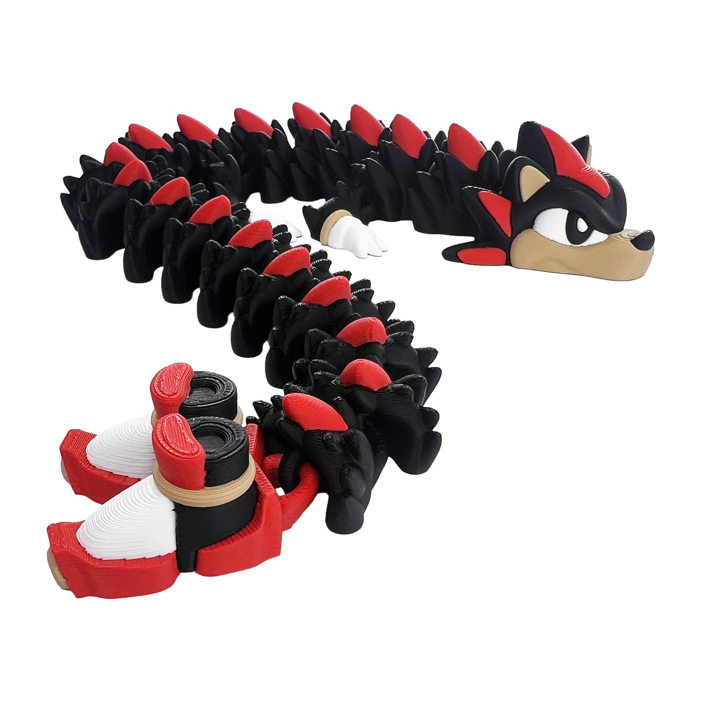 Hedgehog Black | Articulated Dragon