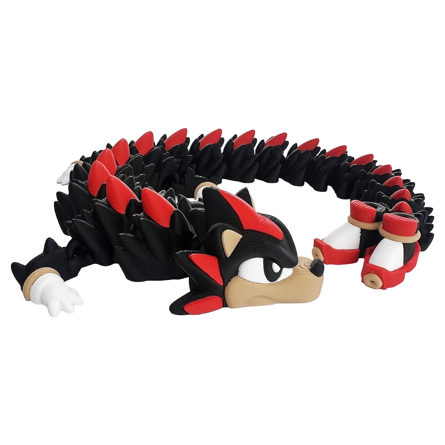 Hedgehog Black | Articulated Dragon