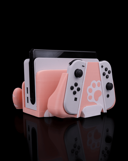 Kitty Loaf | Nintendo Switch Console-, en Controllerhouder