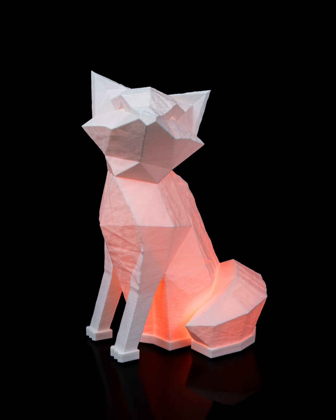 Low Poly Fox | Tafellamp
