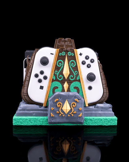 Mossy Shrine | Nintendo Switch Console-, en Controllerhouder