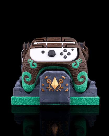 Mossy Shrine | Nintendo Switch Console-, en Controllerhouder