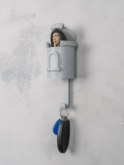 Pop-Up Face Hanger | Sleutelhouder