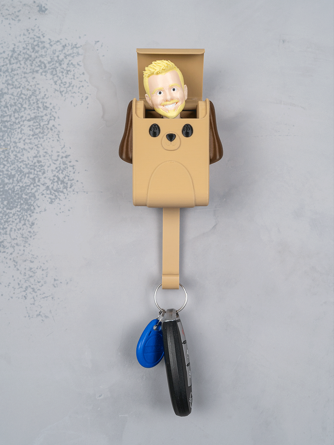 Pop-Up Face Hanger | Sleutelhouder
