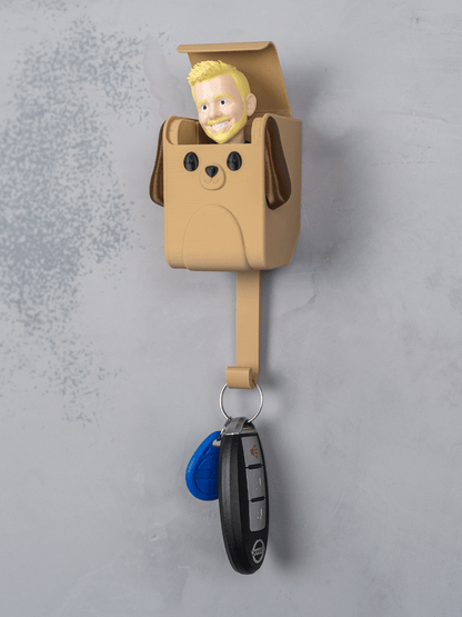 Pop-Up Face Hanger | Sleutelhouder