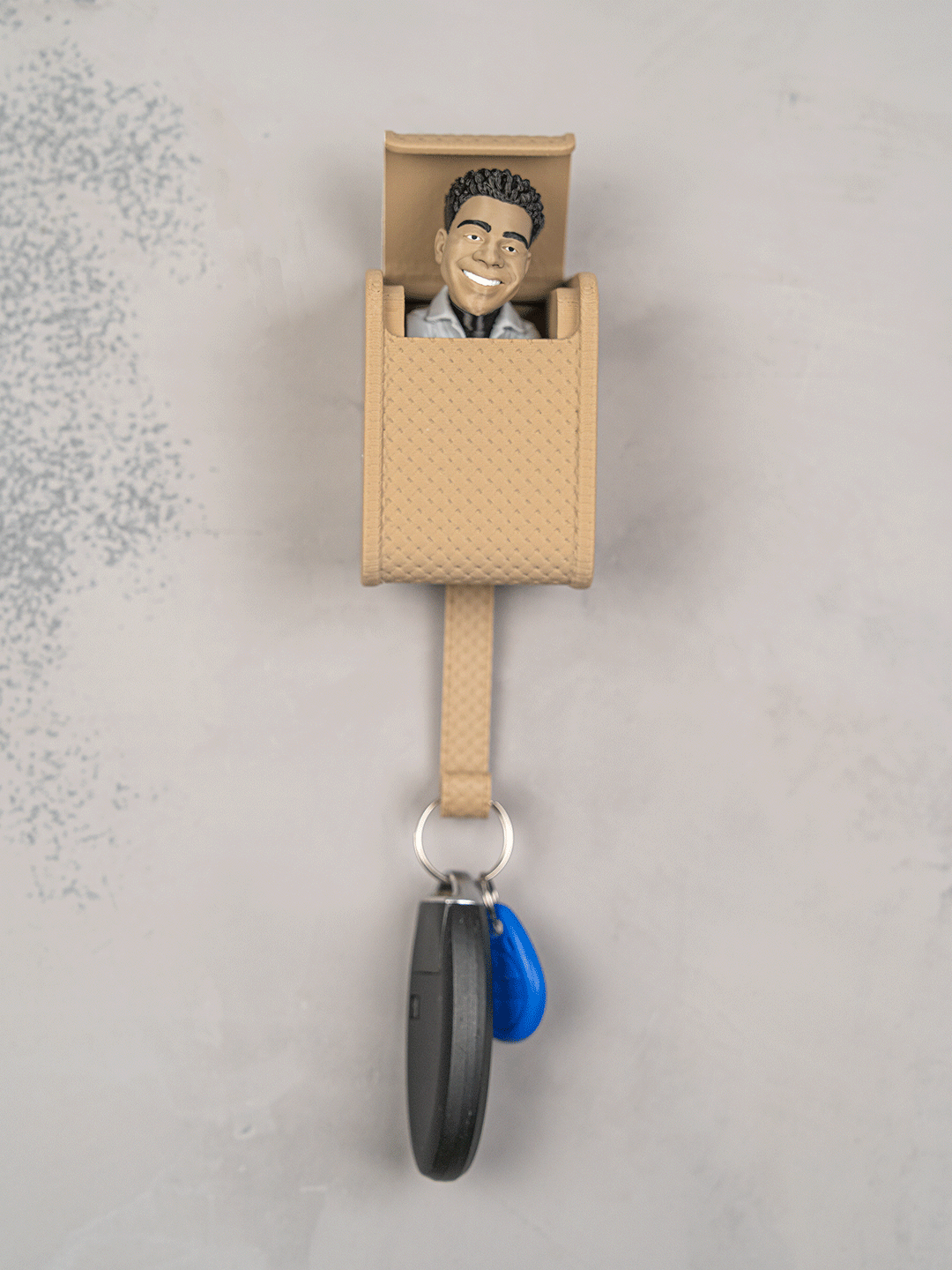 Pop-Up Face Hanger | Sleutelhouder