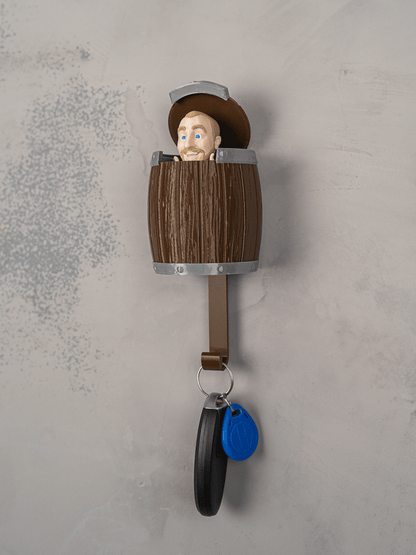 Pop-Up Face Hanger | Sleutelhouder