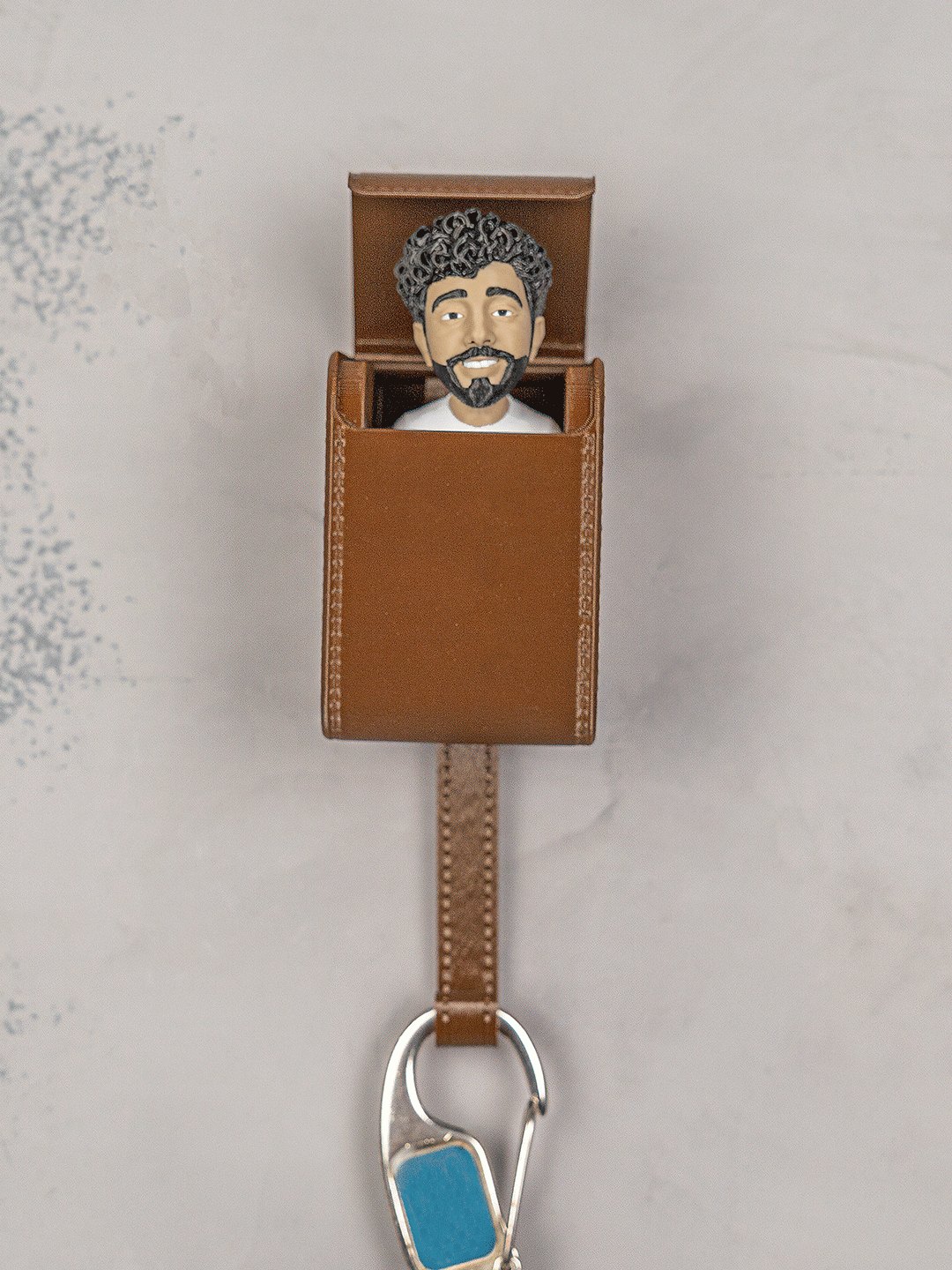 Pop-Up Face Hanger | Sleutelhouder
