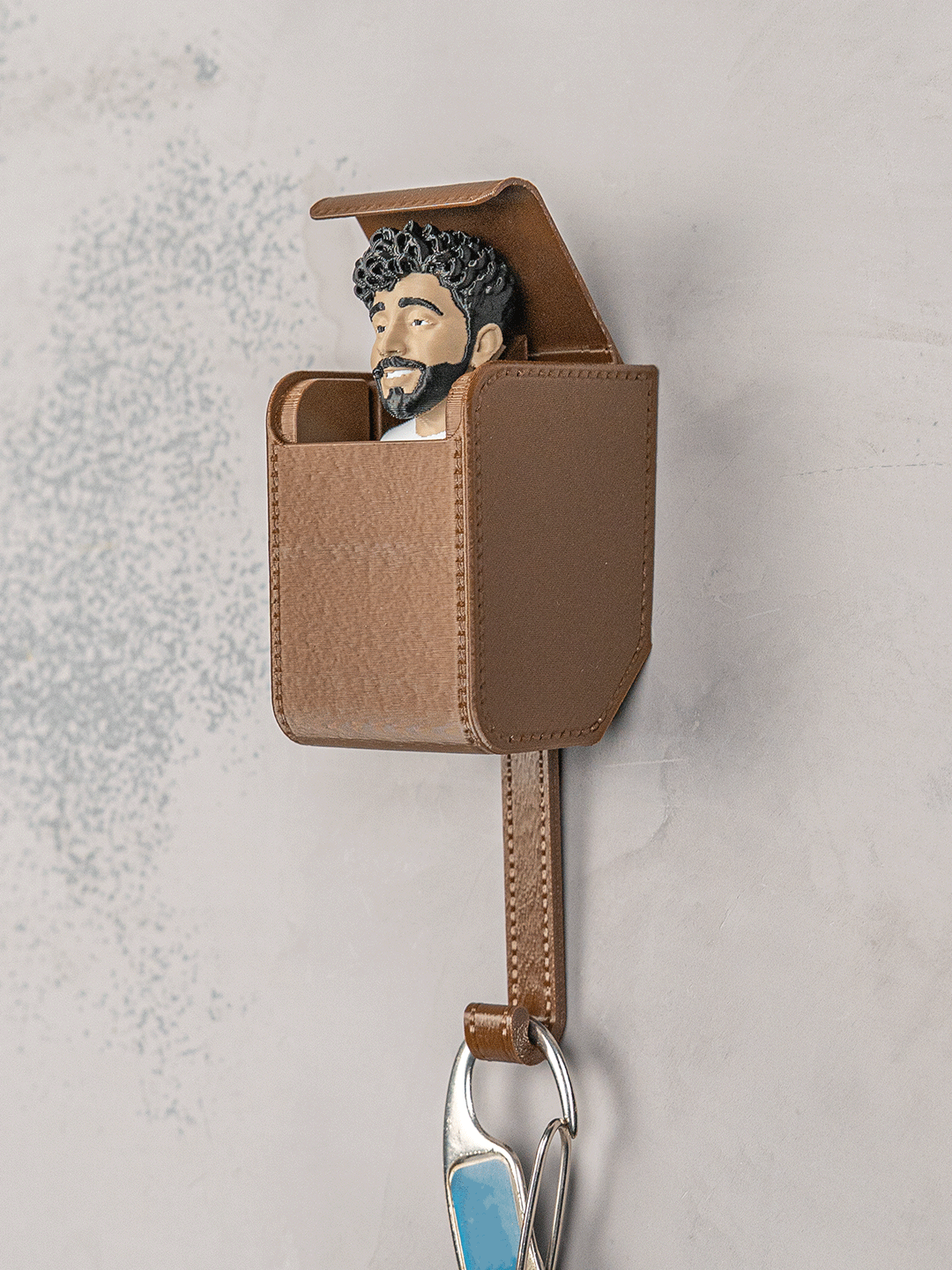 Pop-Up Face Hanger | Sleutelhouder